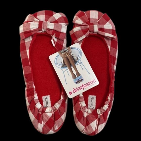 New Dearfoams Ballerina Slippers size Small - Picture 10 of 10